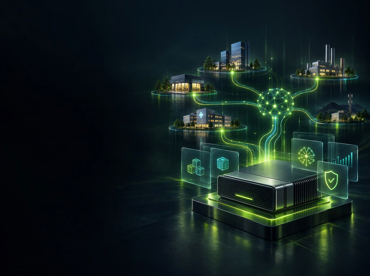 Edge cloud infrastructure connecting distributed enterprise sites
